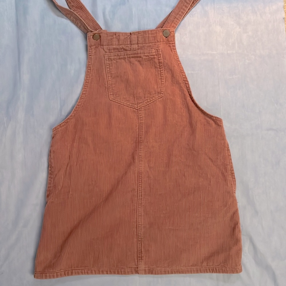 Forever 21 Dusty Pink Overall Skirt